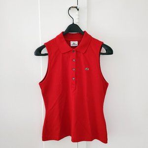 NWT Lacoste cotton mini pique stretch polo